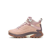 Merrell Moab Speed 2 Leather Mid Waterproof Hiking Boots for Women, Adobe Rose, Size 8.5 M, J038220