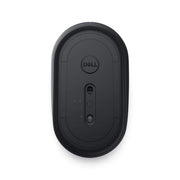 Dell Mobile Wireless Mouse MS3320W, Dual-Mode 2.4GHz and Bluetooth 5.0, 1600 DPI Optical Sensor, Black, 3 Programmable Buttons