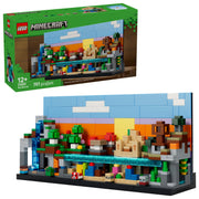LEGO Minecraft Mini Biomes Building Toy, 797 Pieces, 5 Removable Biomes, 5 Microfigures, Multicolor, 6585531