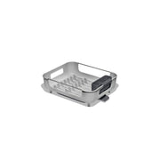 OXO 87877319 Large Capacity Dish Rack, Gray, Freestanding Polypropylene and Stainless Steel Drying Rack for Kitchen
