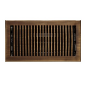 Signature Hardware 485465 Modern Solid Brass Oversized Floor Register - Antique Brass - 6