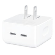 Apple MW2H3AM 35W Dual USB-C Port Compact Power Adapter - White