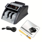 Fitop XR598e Multiple Counting Modes MG/UV Detection Single Denomination Bill Counter, 1000 Bills/Min, Gray, 1