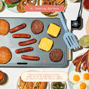 Beautiful 19566 Electric Griddle/Waffle Maker Breakfast Set, White Icing by Drew Barrymore