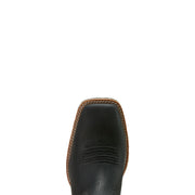 Ariat Hybrid Rancher Western Boots, Waterproof Full-Grain Leather, Slip Resistant, Square Toe, Jasper Black, Size 10, 10061277
