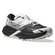Hoka Speedgoat 7 Men's Trail Running Shoes, Black/White, Synthetic Upper, Responsive SCF Midsole, Vibram MegaGrip Outsole, Gaiter Integration, 12 D Medium, 1171928/1171930-BWHT