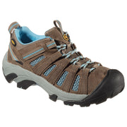 KEEN 1011523 Voyageur Hiking Shoes for Ladies - Brindle/Alaskan Blue - 9.5M