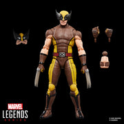 Hasbro Marvel Legends Wolverine Brown Suit 6-Inch Action Figure with Movie-Inspired Accessories G2366