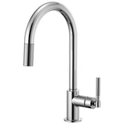 California Energy Commission Registered California Energy Commission Registered Lead Law Compliant LITZE: PULL-DOWN FAUCET WITH ARC SPOUT AND KNURLED HANDLE