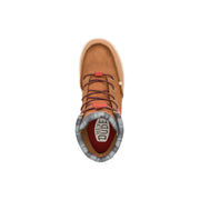 Hey Dude Bradley Classic Men's Boots, Water-Resistant Leather Upper, Cognac Brown, Size 9 Medium, 42067-21N