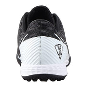 Vizari Tesoro Turf Soccer Shoes, Lightweight Synthetic Upper, Molded Cleats, Durable Rubber Outsole, Black and White, Unisex, 93463