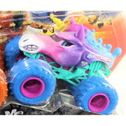 Spin Master Monster Jam Dragon vs Sparkle Smash 1:64 Scale Die-Cast Monster Truck Two-Pack