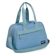 Igloo 163566 20 Can Capacity Laguna for Her Zippered Dual Compartment Soft-Sided Tote Cooler Bag, Powder Blue