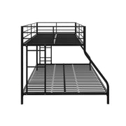 DHP 4234029WE Mainstays Small Space Junior Bunk Bed, Twin/Double, Black
