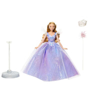 Mattel Wicked For Good Deluxe Glinda Fashion Doll with Premium Organza Gown, Wand, Tiara, Heels, 11 Points of Articulation, Blonde Hair