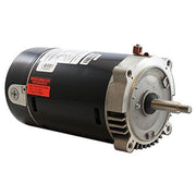US Motors Nidec AST165 Swimming Pool Pump Motor, 1.65 HP, 56J C-Flange, Threaded Shaft, Black