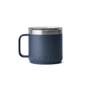 YETI Rambler 14 oz Ceramic Lined Stackable Mug, Vacuum Insulated Stainless Steel with MagSlider Lid, Navy
