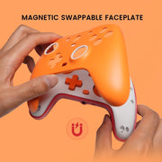 GameSir G7 SE Wired Controller for Xbox Series X|S, Xbox One, Windows 10/11, Hall Effect Joysticks and Triggers, Pulse Vibration, 3.5mm Audio Jack, Orange