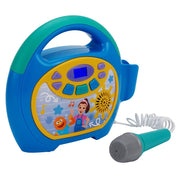 Ms. Rachel 93708542 Sing-Along MP3 Player for Kids, 300 Song Storage, USB Port, Bright LCD Display, Flashing Lights, Real Microphone