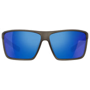Native Eyewear Wells XL XD9023 Polarized Sunglasses - Smoke Crystal/Blue Reflex Mirror - Medium
