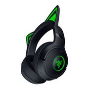 Razer Kraken Kitty V2 Wireless Bluetooth Gaming Headset, Over-Ear, Customizable Chroma RGB Lighting, TriForce 40mm Drivers, Noise-Cancelling Microphones, Lightweight, 40-Hour Battery, USB-C Charging, Black