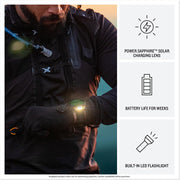 Fenix 8 Sapphire Solar - CRBN GRY TI/BLK - 51MM