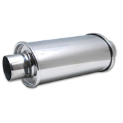 Vibrant Performance 1141 2.5' Ultra Quiet Resonator, Silver
