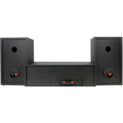 World and Main MM451 Magnavox Tray Loading CD Shelf System with Digital PLL FM Stereo Radio, Black