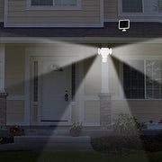 Sunforce 82153 150-LED Triple Head Solar Motion Light, 1000 Lumen Output, 30ft.