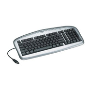 Tripp Lite IN3005KB USB Multimedia Keyboard Laptop Computer Peripheral Devices, black/silver