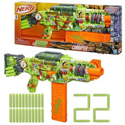 Nerf F8962221 Zombie Corrupter Dart Blaster 22 Nerf Elite Darts Outdoor Games Ages 8+