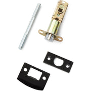 Signature Hardware SH552122ORB Hubbard Brass Interior Door Knob & Plate Set, Brushed Bronze