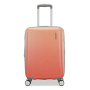 American Tourister Moonlight II Hardside Expandable Carry-On Luggage, 20-Inch, Ombre Peach, Spinner Wheels, TSA Combination Lock, 152927-A373