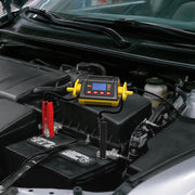 EverStart BC100BE Car Battery Charger, 100 Amp Automatic, Compatible with 12V AGM, GEL, WET, LiFePO4 Batteries, LCD Display