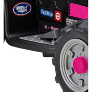 Peg Perego IGOR0067 Case IH Magnum Tractor/Trailer Ride-On Toy for Kids - Pink