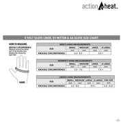ActionHeat Featherweight AA Battery Heated Gloves for Men, Black, Small-Medium, Lightweight Cold Weather Gloves with Silicone Grip and Waterproof Battery Pocket