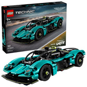 LEGO Technic Aston Martin Valkyrie Toy Car, 707 Pieces, Teal, Ages 9+ 42208