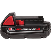 Milwaukee 48-11-1815 M18 Compact, 18-Volt Lithium-ion Cordless Tool Battery