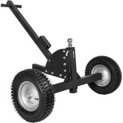 Xtremepower US Adjustable Trailer Dolly, Heavy-Duty Steel, 1,500 lb Capacity, 2 in Hitch Ball, 16 in Pneumatic Tires, Adjustable Height 24-37.5 in, 22049
