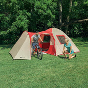 Ozark Trail W2432 6-Person Dome Tent with Sitting Area 15'x11' Weather Tested