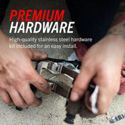 Power Stop Z36-1840 Rear Carbon-Fiber Ceramic Disc Brake Pad Set, Heavy-Duty Truck & Tow, Fits Ram ProMaster 1500 2500 3500