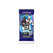 Panini 2025 Donruss Optic NFL Football Trading Cards, 300-Card Set with 200 Base and 100 Rated Rookies, 12 Cards Per Pack