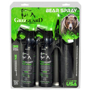 UDAP 225Gg2 Griz Guard Bear Spray Double Pack with Holster - 7.9 oz.