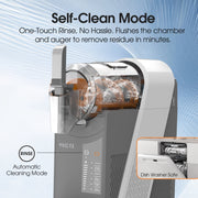 VECYS 6-in-1 Slushie Machine with Medical-Grade High-Impact Jar, 10-Level Texture Control, 50.7 fl oz Capacity, Gray, SL15