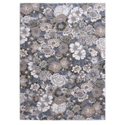 Laura Ashley Eliza Woven Hi-Low Area Rug Runner, Camden Blue, 2 x 7 ft, LAA034685