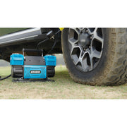 Kohree 12V Dual Cylinder Tire Inflator, Heavy Duty Air Compressor, 150 PSI, 12.35 ft/Min, Metal Shell, Portable for Offroad Truck RV 4x4 Vehicles, KR4133-WR