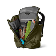YETI Ranchero 22L Daypack Backpack, Water-Resistant TuffSkin Nylon, RipZip Pull-to-Open Access, Adjustable Shoulder Straps, Olive, 26010000479