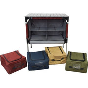 Camp Chef, MSTAB, Sherpa Camp Table and Organizer, Color-Brick