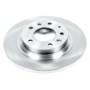PowerStop Rear Brake Rotor, OE Replacement, Precision Tru-Cast Technology, Mill-Balanced, Full Cast G3000 Steel, Direct Fit for Ford Fusion, Lincoln MKZ, Mazda 6, JBR999