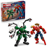 LEGO Marvel Mech Battle Spider-Man vs Doc Ock Building Toy Set, 315 Pieces, Multicolor, Ages 6+, 6588667